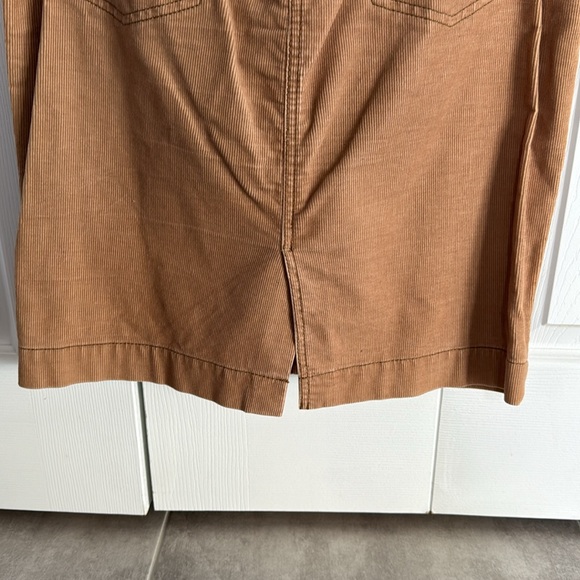 Vintage Ann Taylor LOFT Camel Corduroy Pencil Skirt -Size 6 -Excellent Condition - Picture 6 of 11